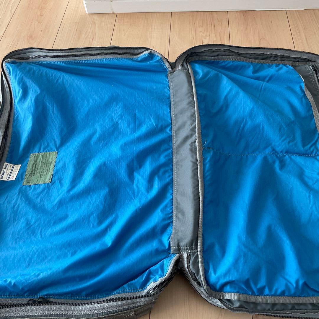 ヴィテージ希少LUGGAGE LABEL山口タグエアフォースナイロン