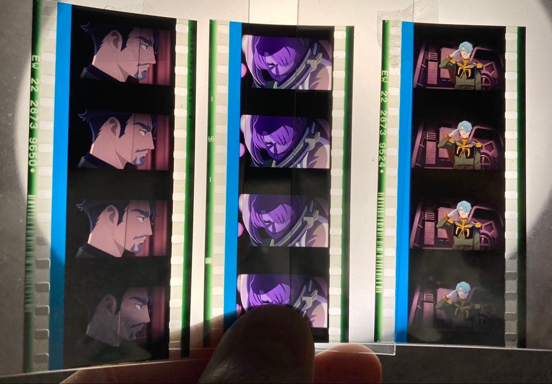 最終値下げ　ジークアクス 入場者特典　コマフィルム シャリアブル　3枚セット