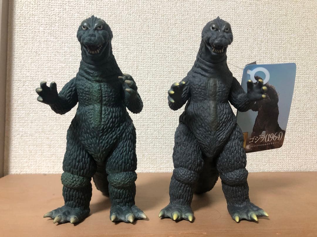 ゴジラ (1964) 2体セット★ゴジラ50周年メモリアルBOX版