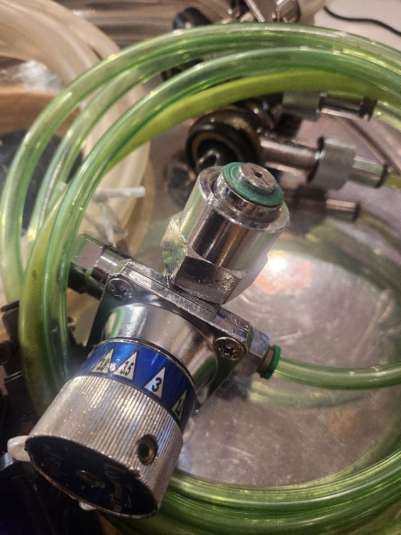 ニットクビールサーバーWコック レア木製コック付き 洗浄済み程度良好 フルセット