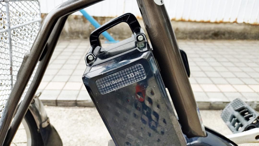 パナソニック 電動三輪自転車 ビビライフ BE-ELR83N スイング固定中