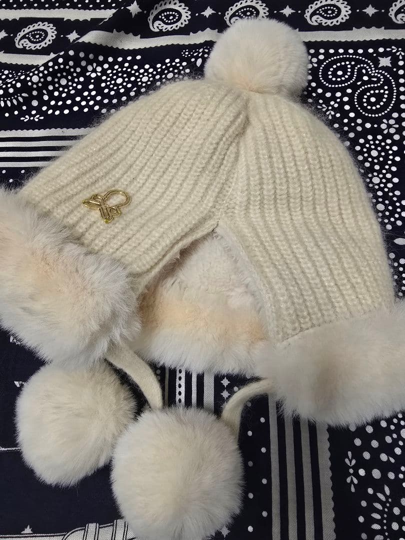 MARK&LONA　猫耳ニット