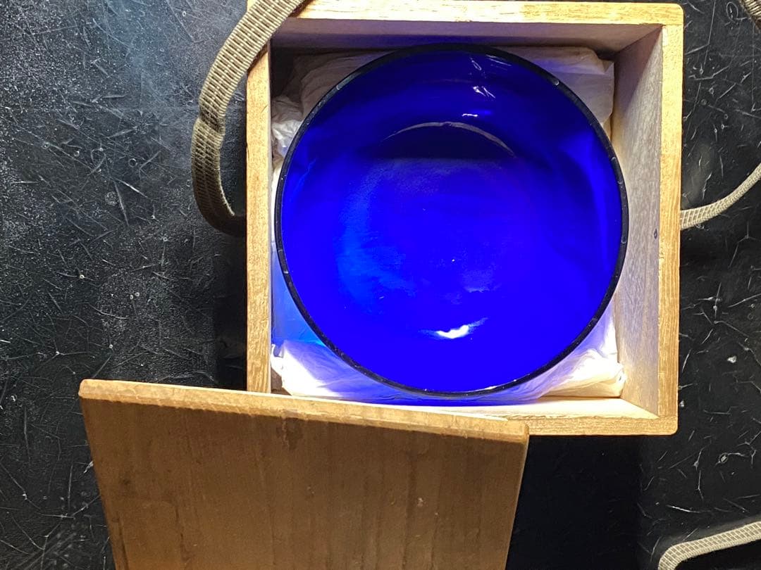 江戸玻璃　瑠璃椀