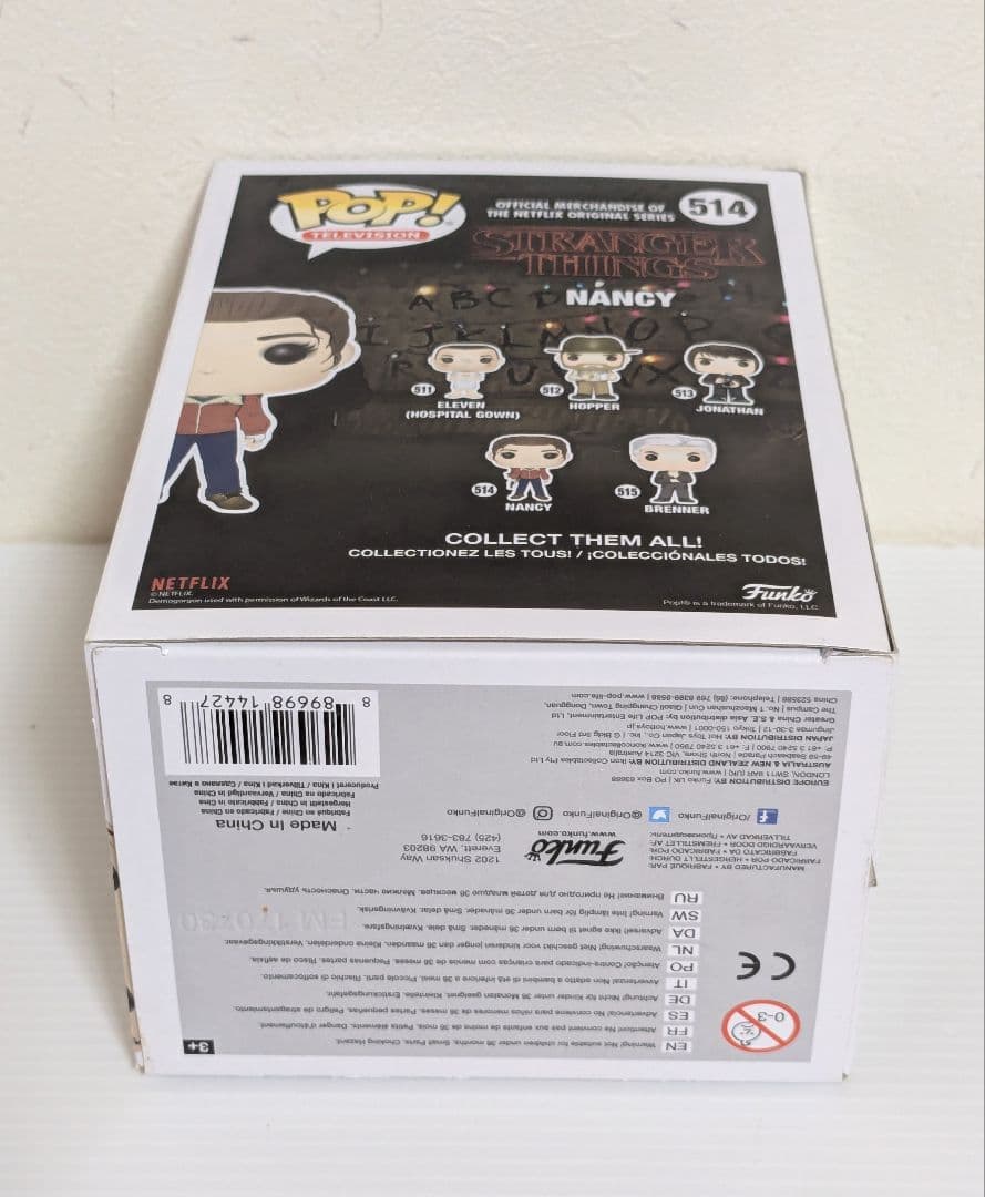 Funko POP　Nancy　#514　ストレンジャーシングス　ナンシー