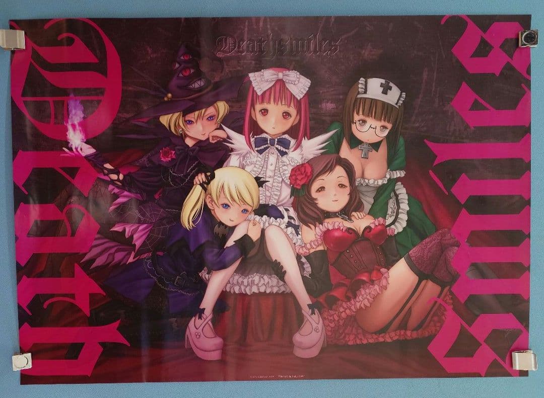 ケイブ デススマイルズ 5人集合 描きおろし ポスター