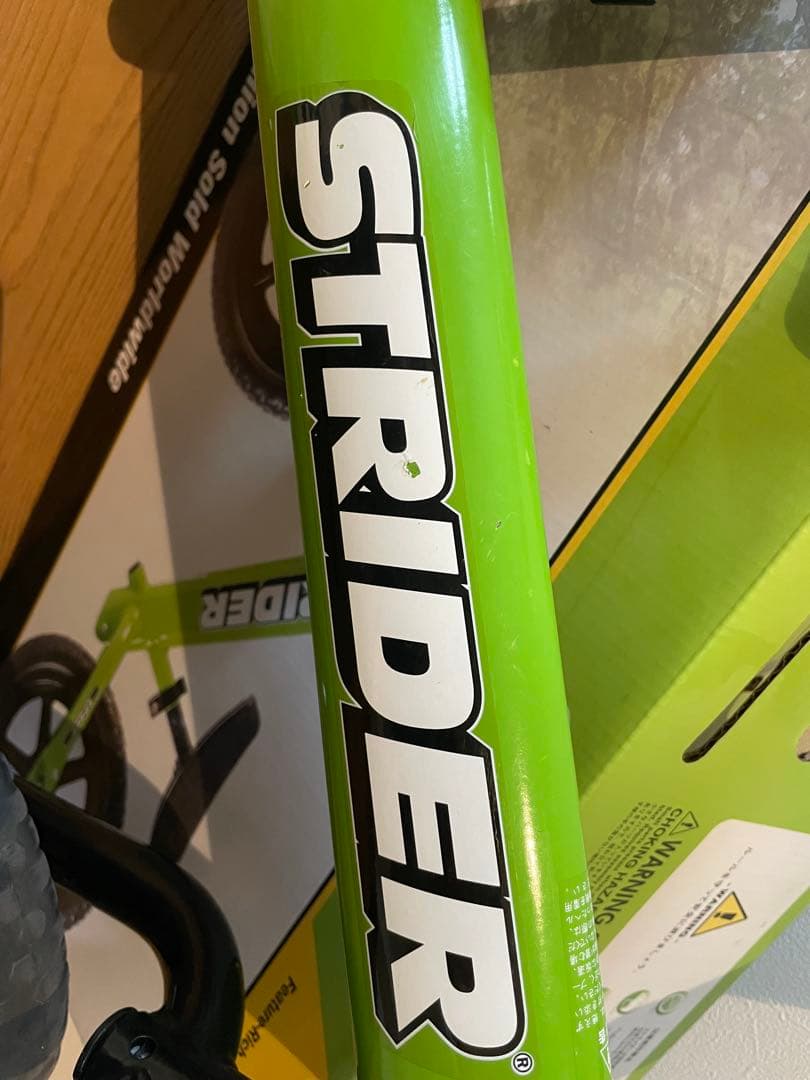 STRIDER スポーツ バランスバイク グリーン 12インチ