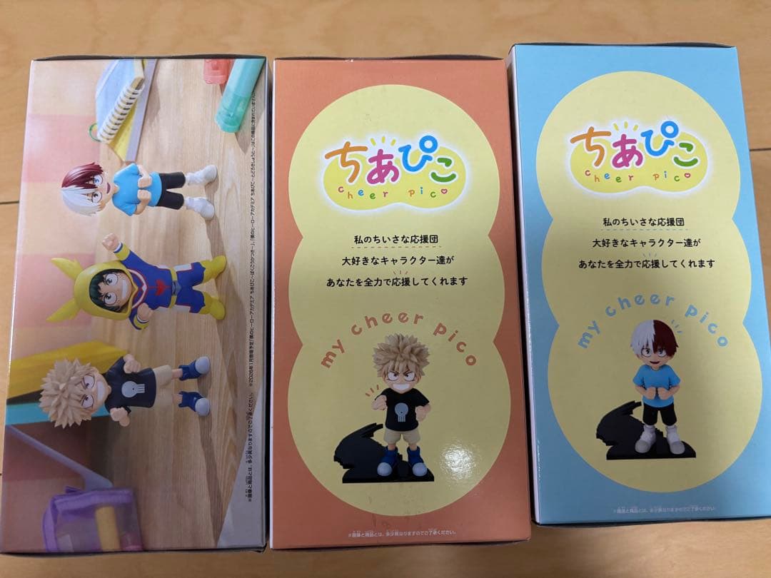 た*ー様 僕のヒーローアカデミア フィギュアセット ちあぴこ 出久 爆豪 焦凍