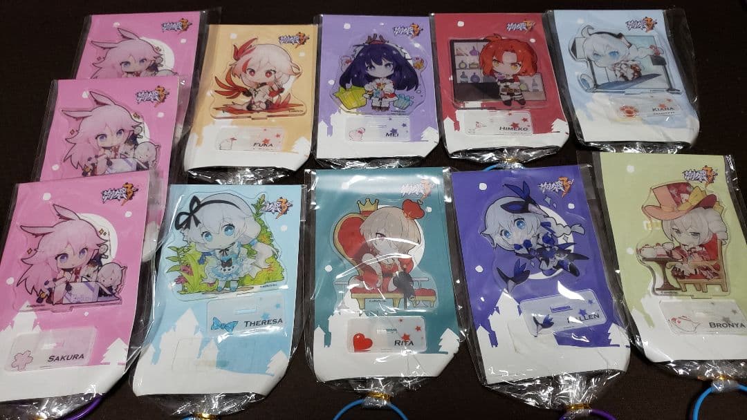 崩壊3rd 2周年 秋葉原SEGA限定 コンプリート HOYOVERS