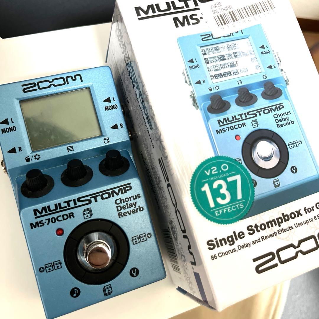 ZOOM MS-70CDR マルチエフェクター　空間系マルチ