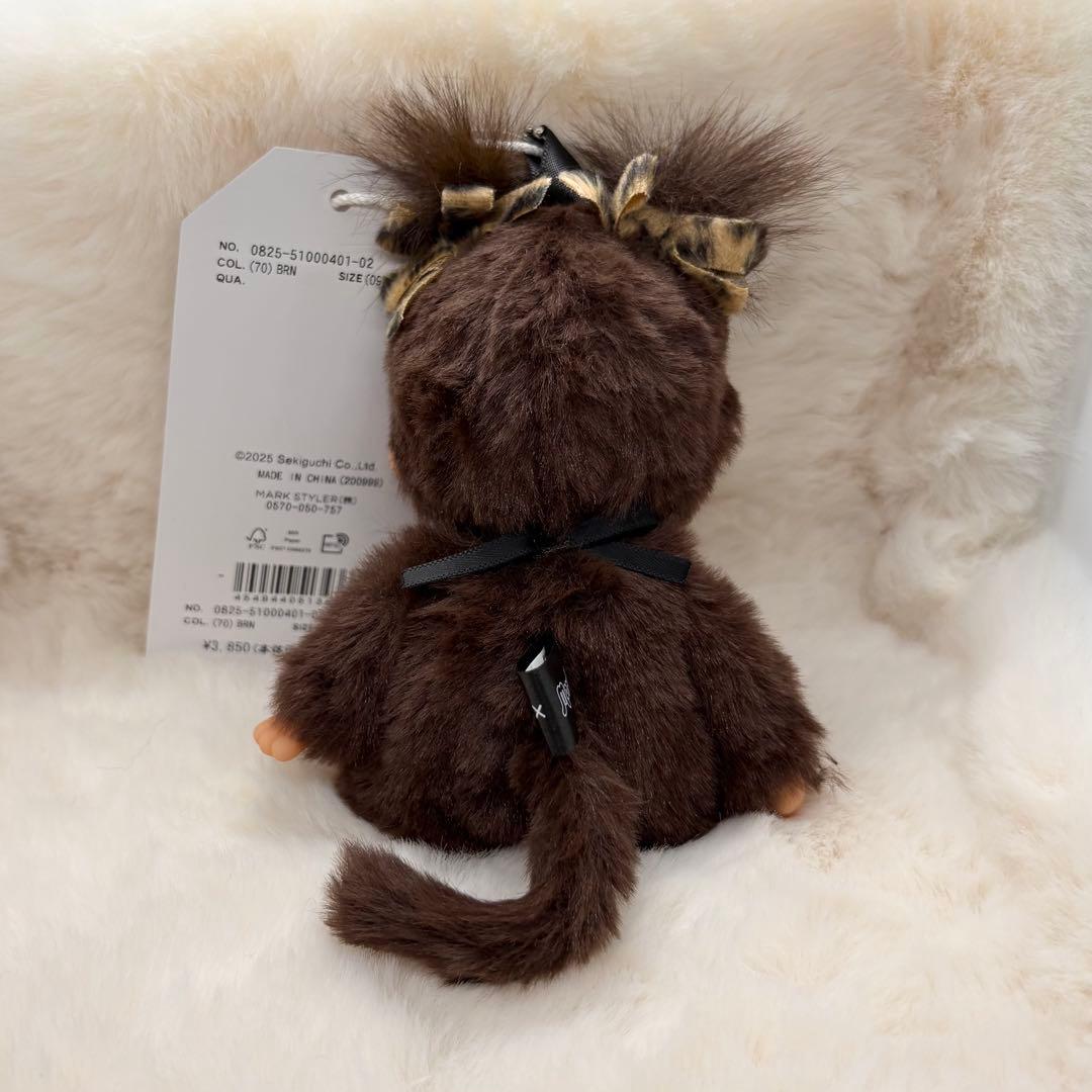 jouetie モンチッチ monchhichi レオパードキーチェーン