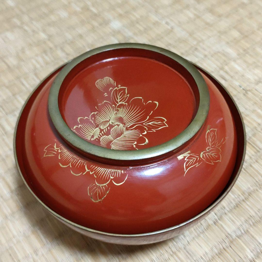 明治期 金蒔絵 菓子椀 20客揃 共箱付 木製漆器 茶道具・懐石・料亭