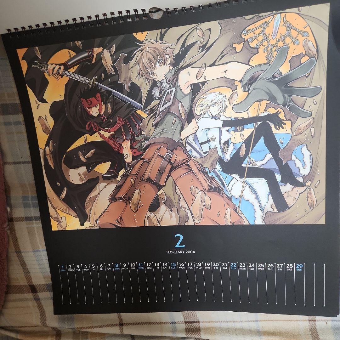 つばさ×××HOLicの2004年カレンダー