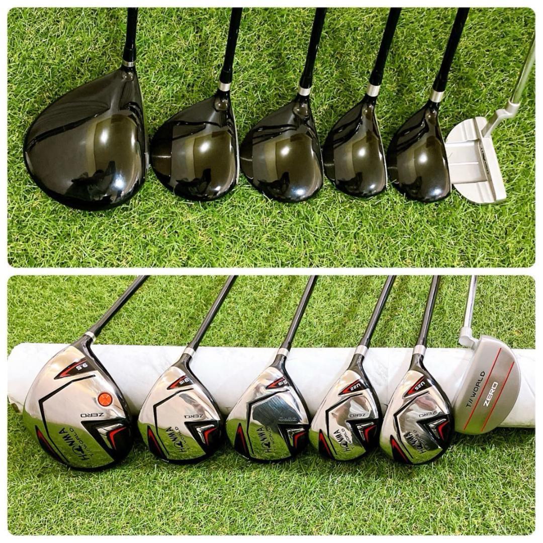 美品 HONMA ホンマ ツアーワールドゼロ メンズゴルフセット 初心者 S