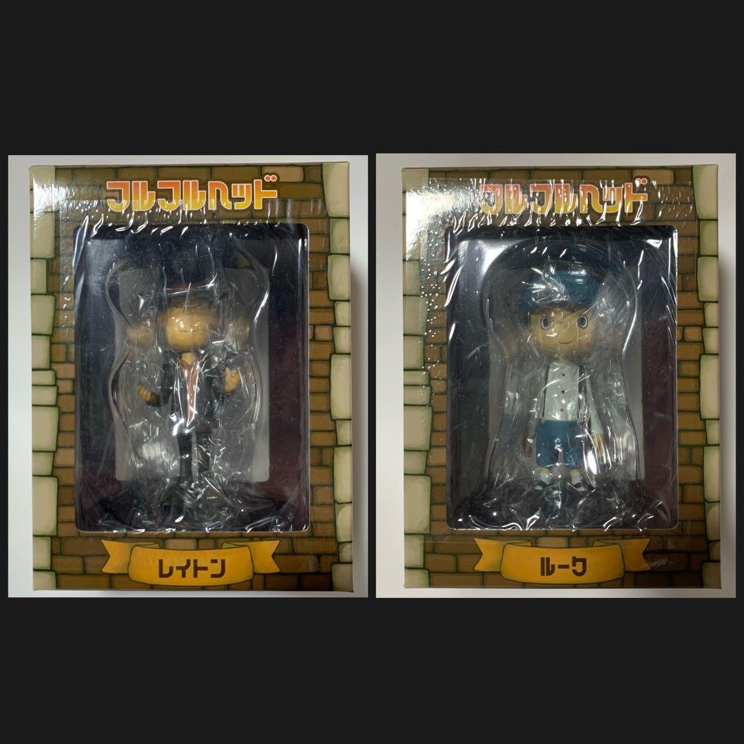 レイトン教授　フィギュア　レイトン　ルーク　2体セット