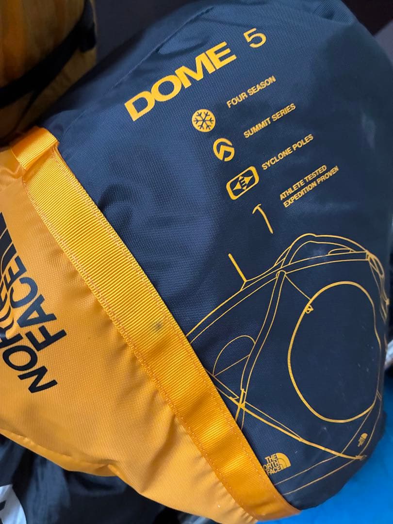 the north face ノースフェイス ドーム5 テント未使用品　レア