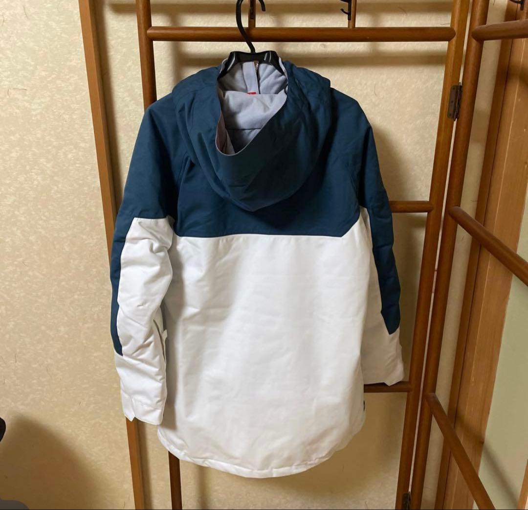 686 アノラックジャケット ホワイト/ネイビー