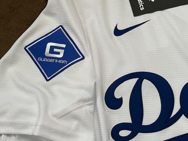 大谷翔平2025WSホームReplicaジャージ♯34&WS2025パッチ付　M