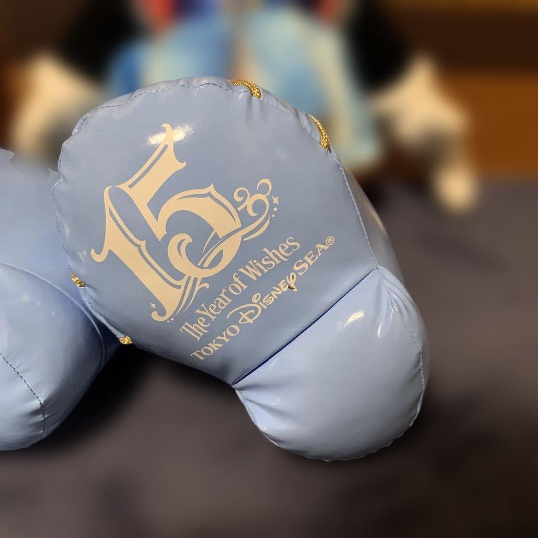 ディズニーシー15周年　ミッキーミニー特大ぬいぐるみ　クリスタルウィッシュ