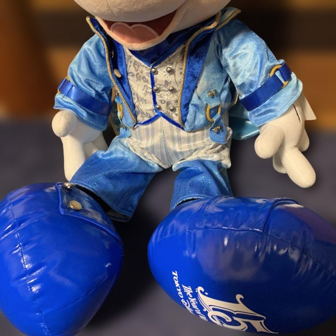 ディズニーシー15周年　ミッキーミニー特大ぬいぐるみ　クリスタルウィッシュ