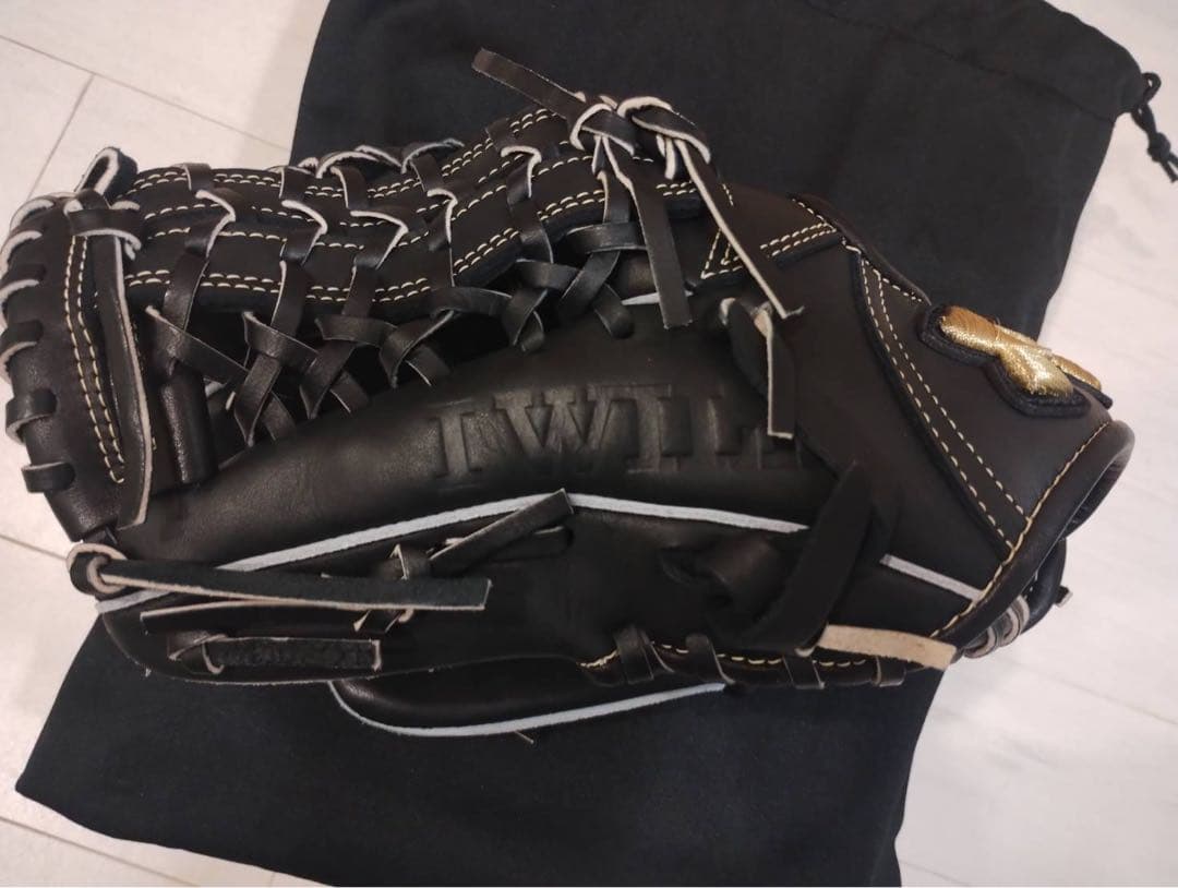 Under Armour アンダーアーマー 野球グローブ 黒 ジュニア 左投