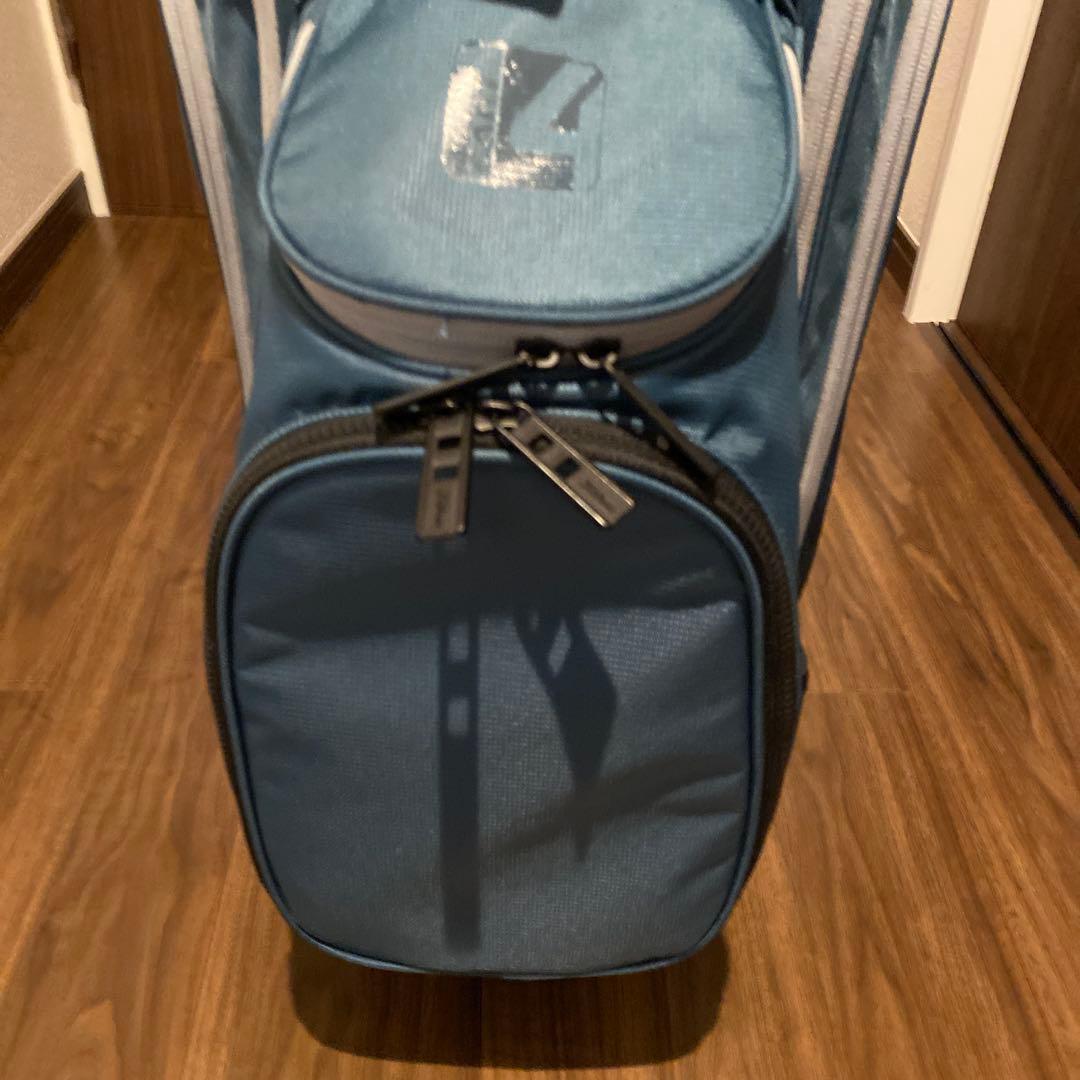 朝美品14分割　タイトリストキャディバッグ バルティックグリーン×クールグレー