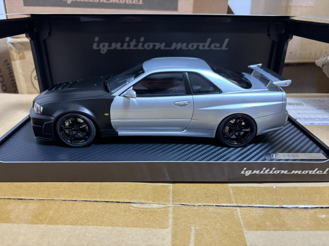 イグニッションモデル　ニスモR34　GT-R　Zチューン　テストカー　2004