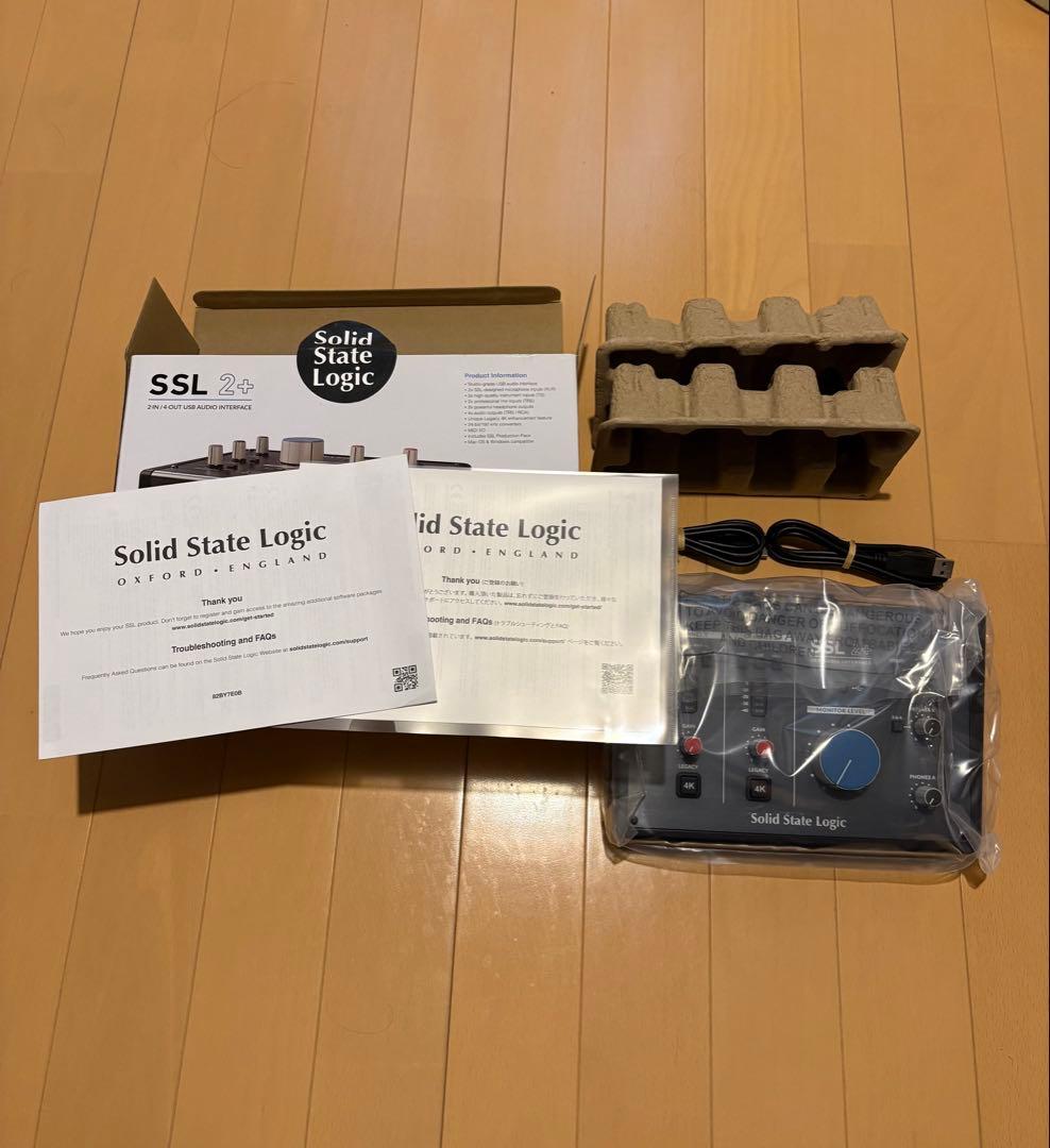 (新品同様)Solid State Logic SSL 2+ インターフェイス