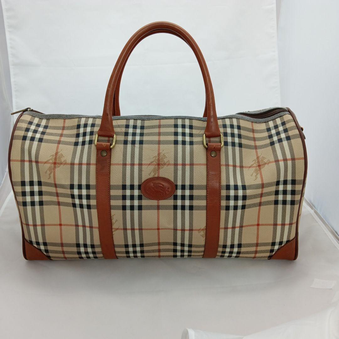 Burberry ノバチェック ボストンバッグ