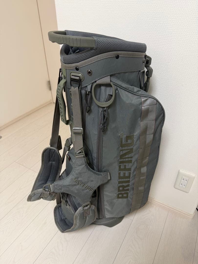 【美品】BRIEFING CR-4 #02 XP WOLF GRAY スタンド