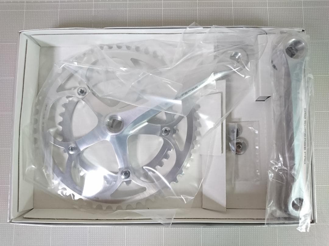 【新品】サンツアー SUPERBE PRO クランク 最終型