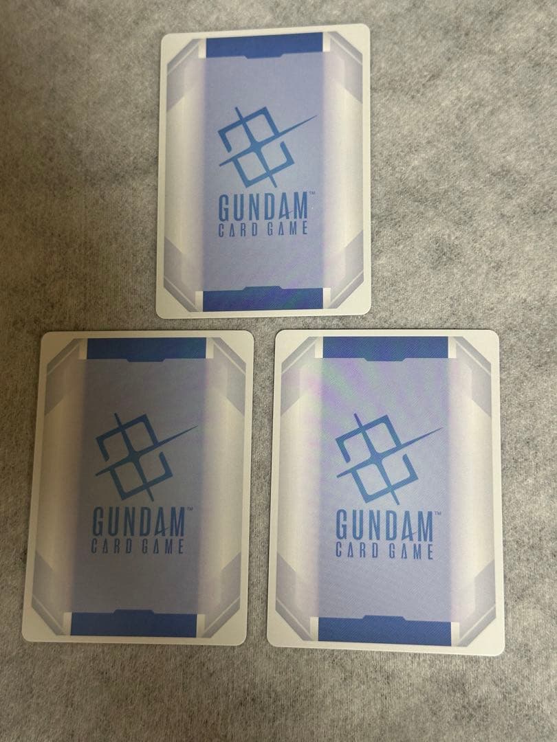 ガンダムカードゲーム　エースの戦い パラレル　他3枚セット