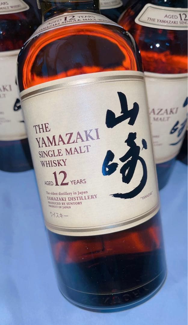 ★旧ラベル★サントリーウイスキー山崎12年700ml シングルモルトレア12本