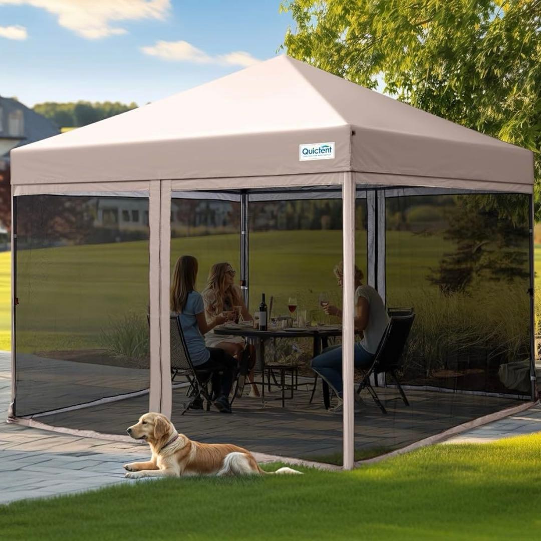 【未使用】ワンタッチ タープテント 蚊帳 キャンプ