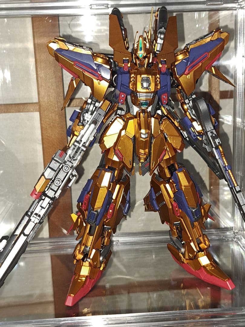 神馬模型　1/100相当　黄金武士 ダイキャストフレーム　海外製プラモデル