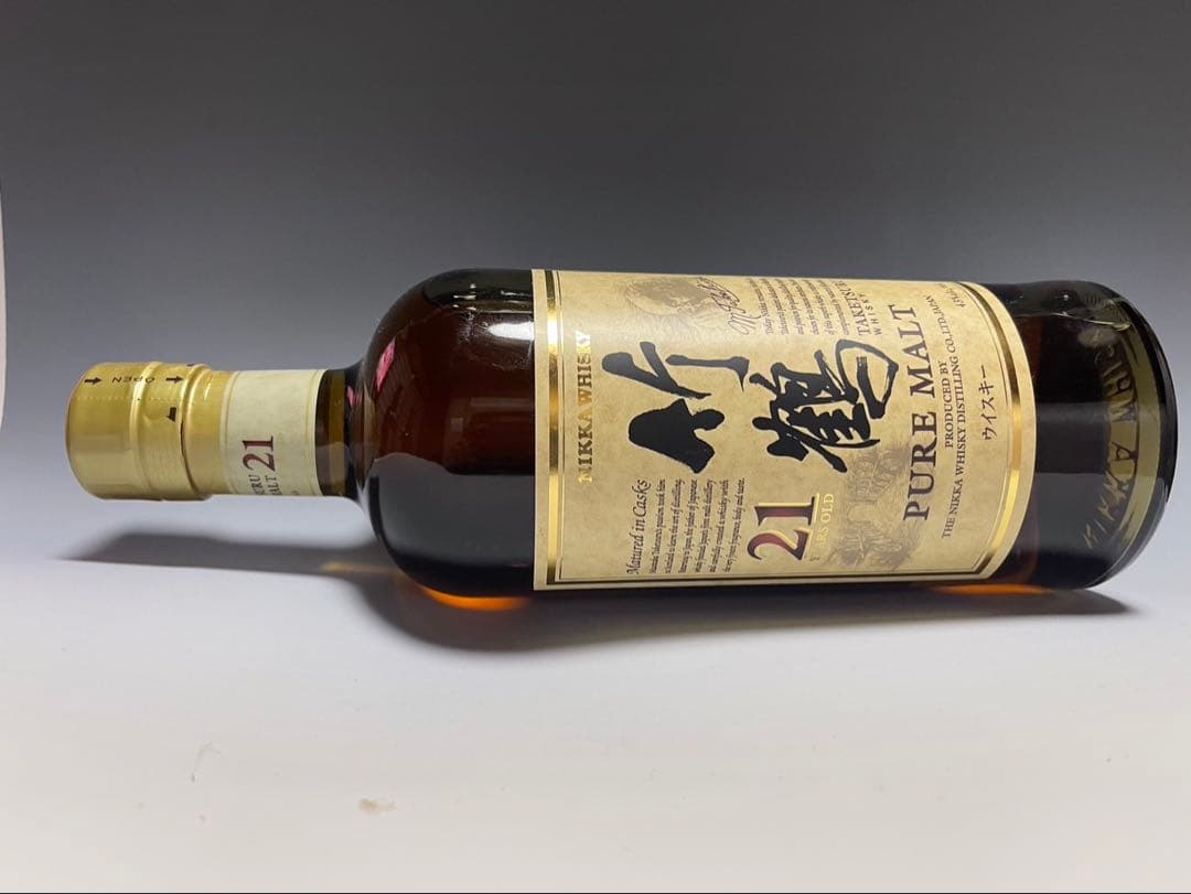 竹鶴 21年 ピュアモルトウイスキー 750ml 未開栓