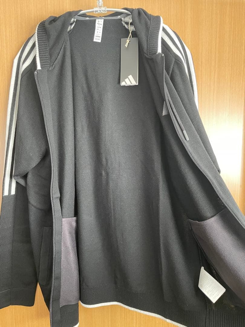 adidas アディダス ゴルフ ウール混 ニットジャケットXLサイズ 新品