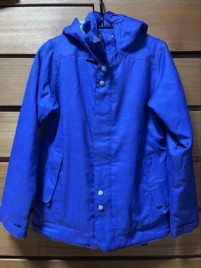 BURTON 紫色 スノーボードウェア フード付き　レディースＬ