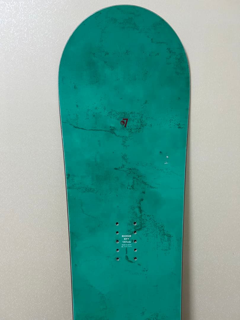 24-25 RICE28 RT7 157cm スノーボード いぐっちゃん