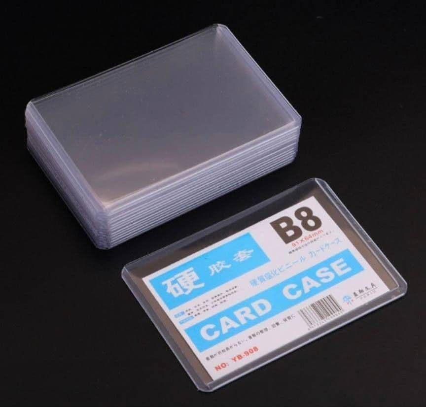 【100枚】トレカ　ケース　カードゲーム　トップローダー サイドローダー　横入れ