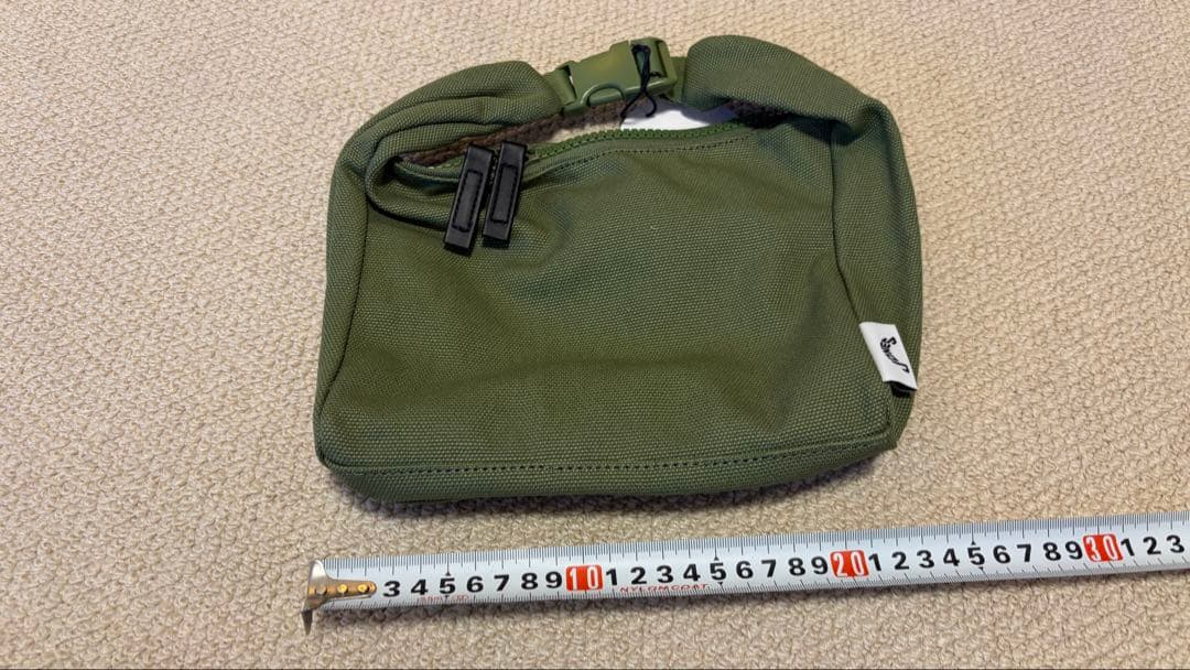 Jonesゴルフ　カードバッグ　ロゴ刺繍付 オリーブ色