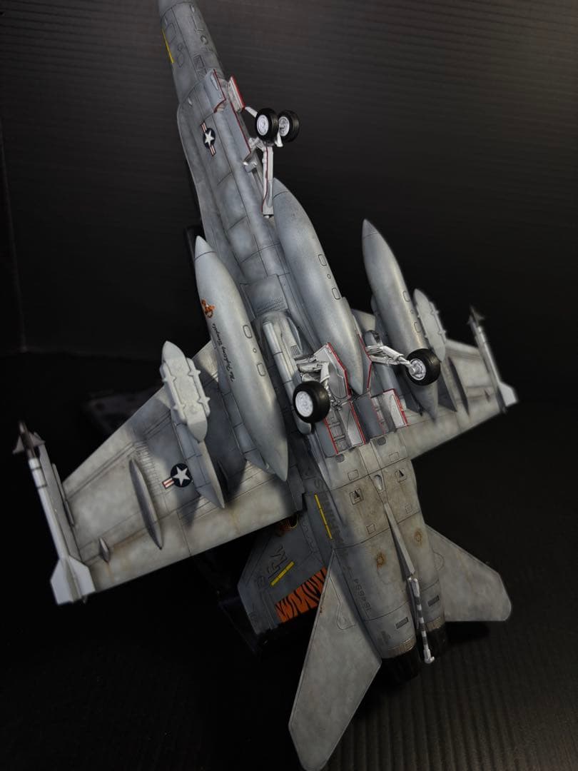 F18A/F ホーネット　1/72 プラモデル完成作品
