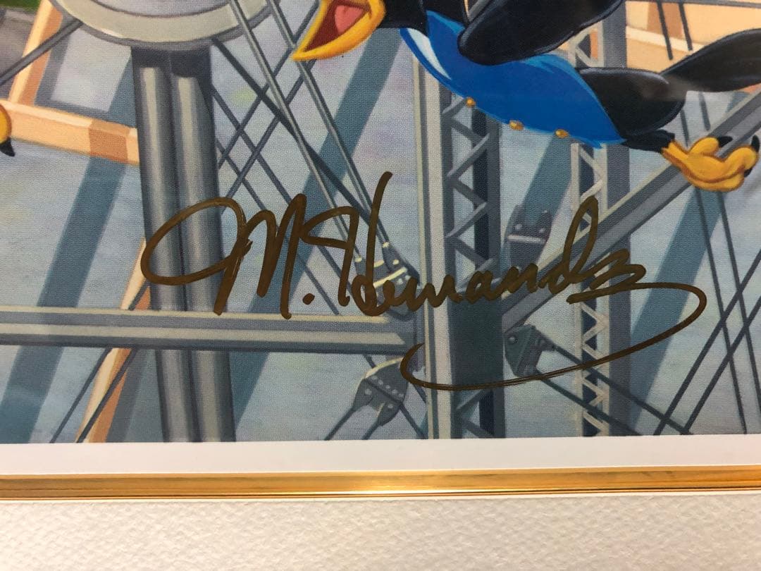 ディズニーファインアート　ダンボ　セル画　タペストリー