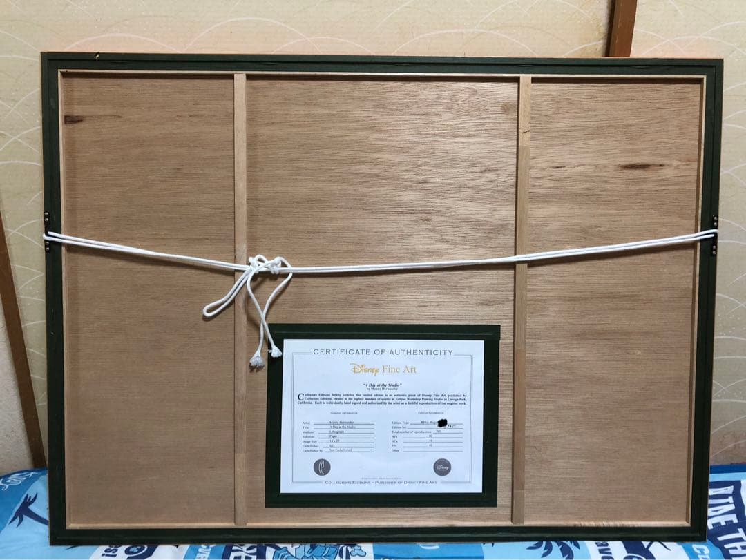 ディズニーファインアート　ダンボ　セル画　タペストリー