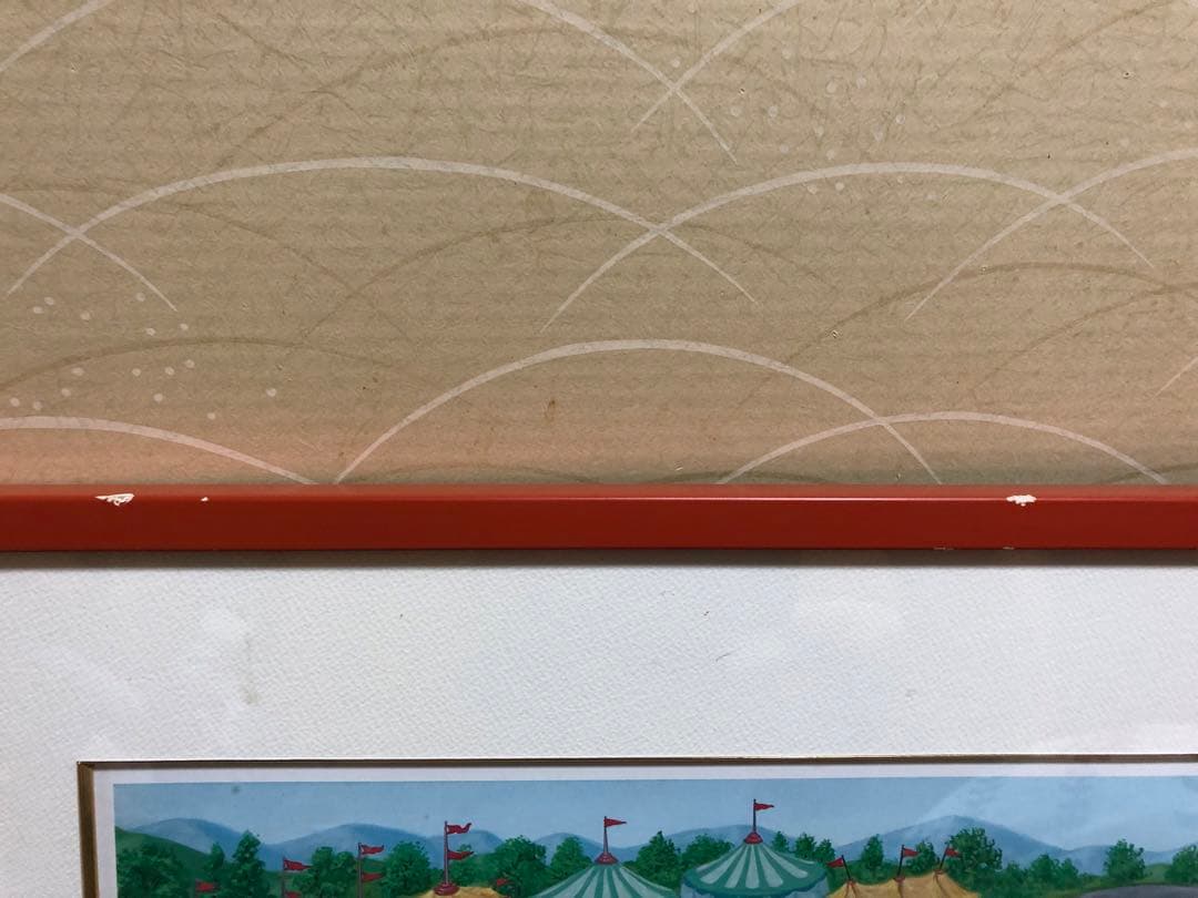 ディズニーファインアート　ダンボ　セル画　タペストリー