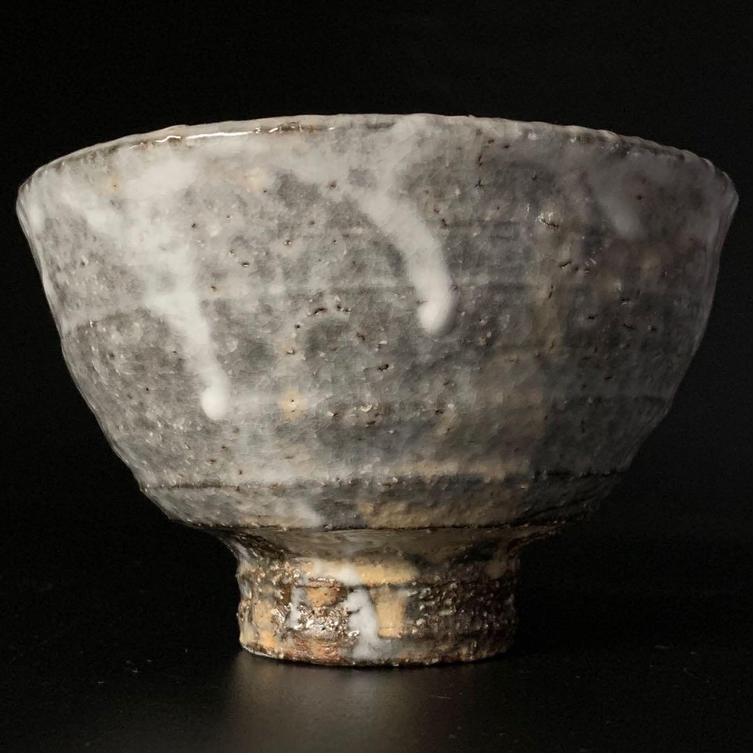 【波多野善蔵】萩焼 県無形文化財 指月窯 萩茶碗 共箱