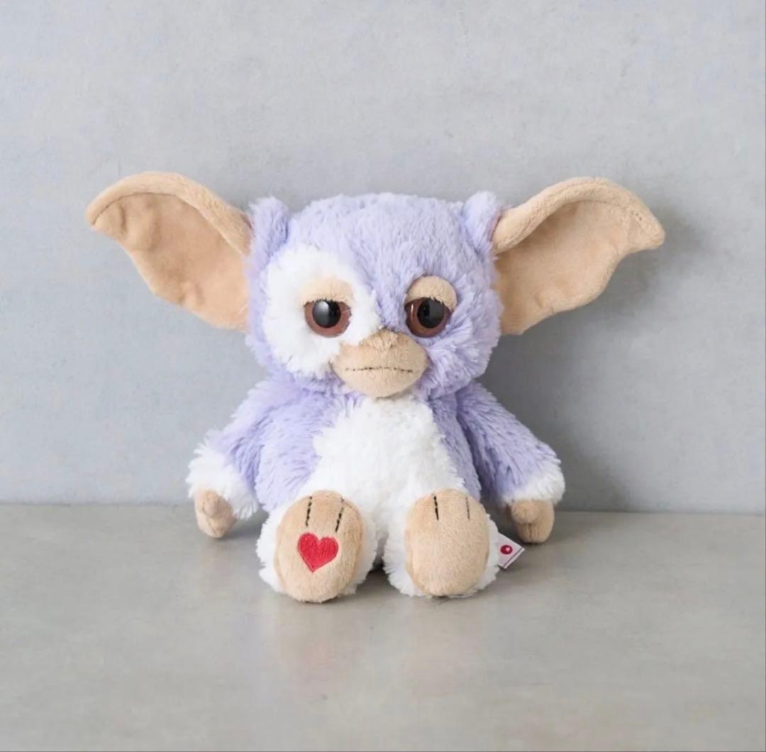 グレムリン　ギズモ　25cm ぬいぐるみ　ライラックグレー