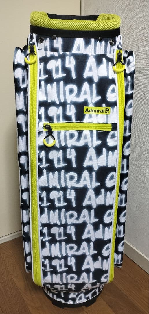 【新品】アドミラル キャディバッグ　ベージュ　Admiral