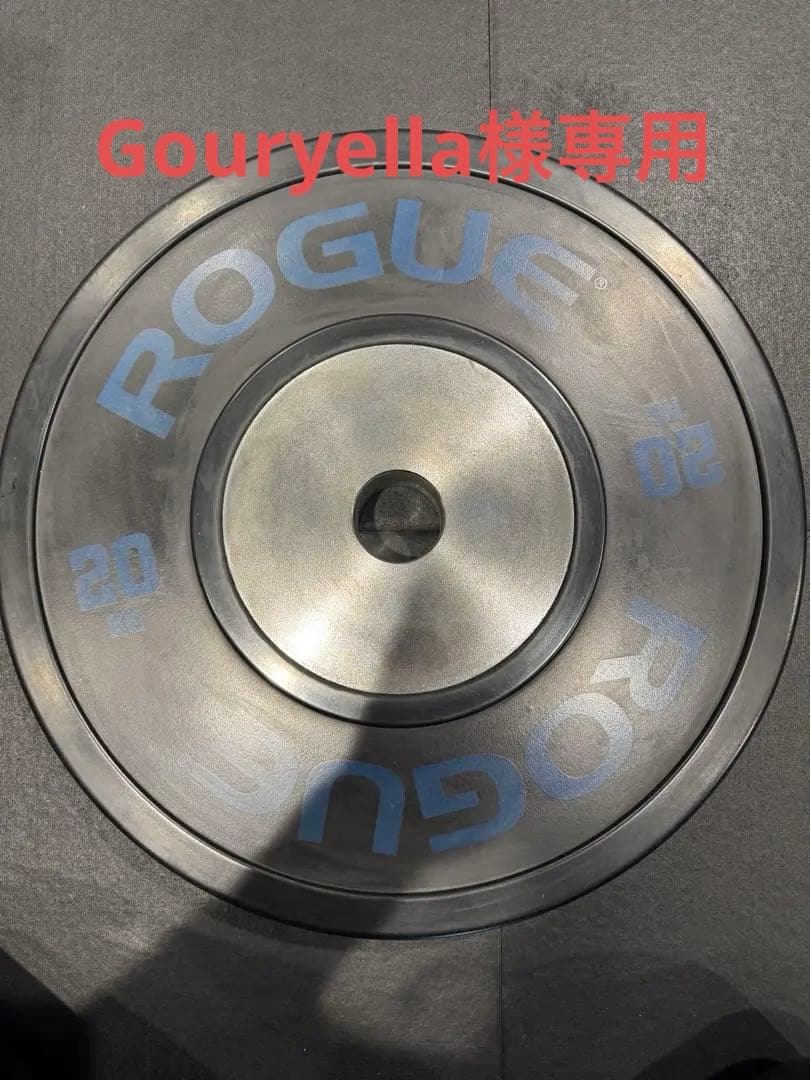 ROGUE 20kg バーベルプレート 1枚 Gouryella