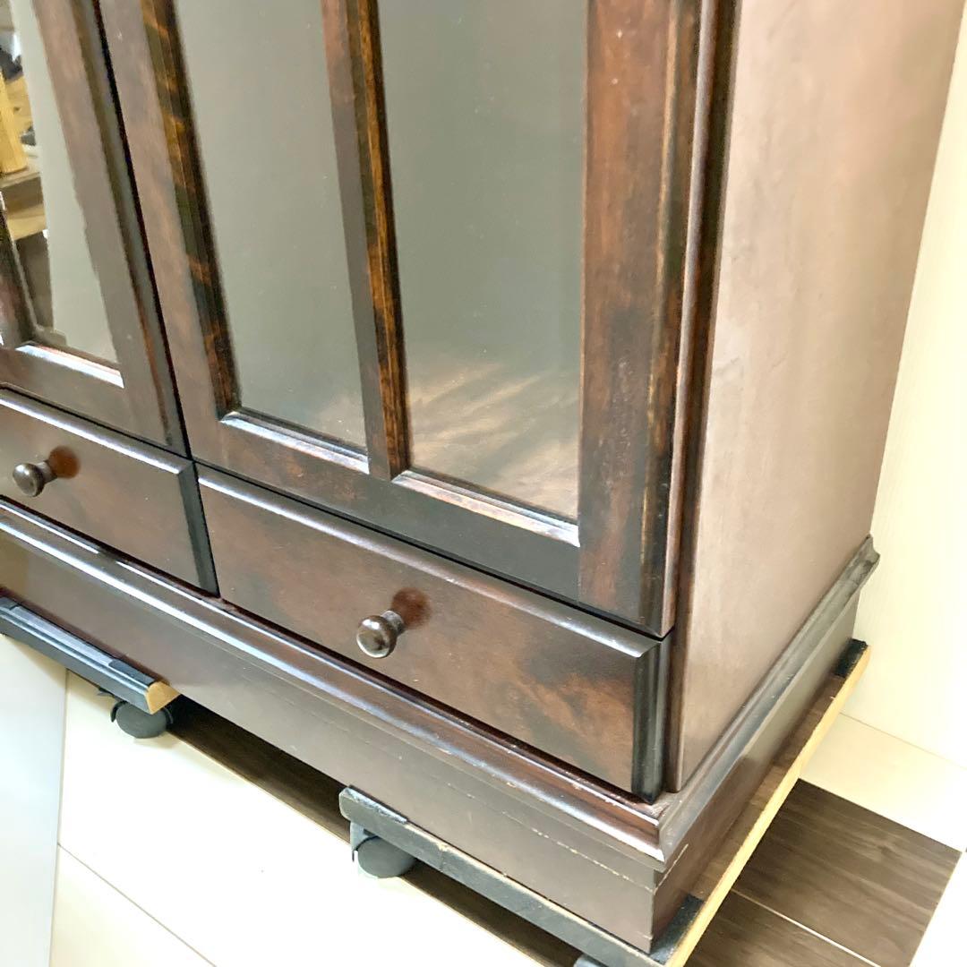 【値下げ中✨】北海道民芸 樺 樺材 無垢 本棚 書棚 キャビネット 書斎