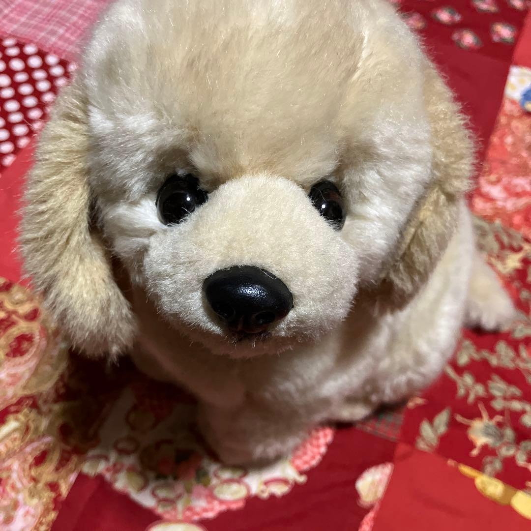 レトロぬいぐるみ犬　四季オリジナルぬいぐるみ　レトリバー　リアルぬいぐるみ
